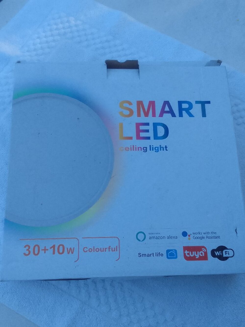 Luxury Smart LED ceiling light brand new in the original box